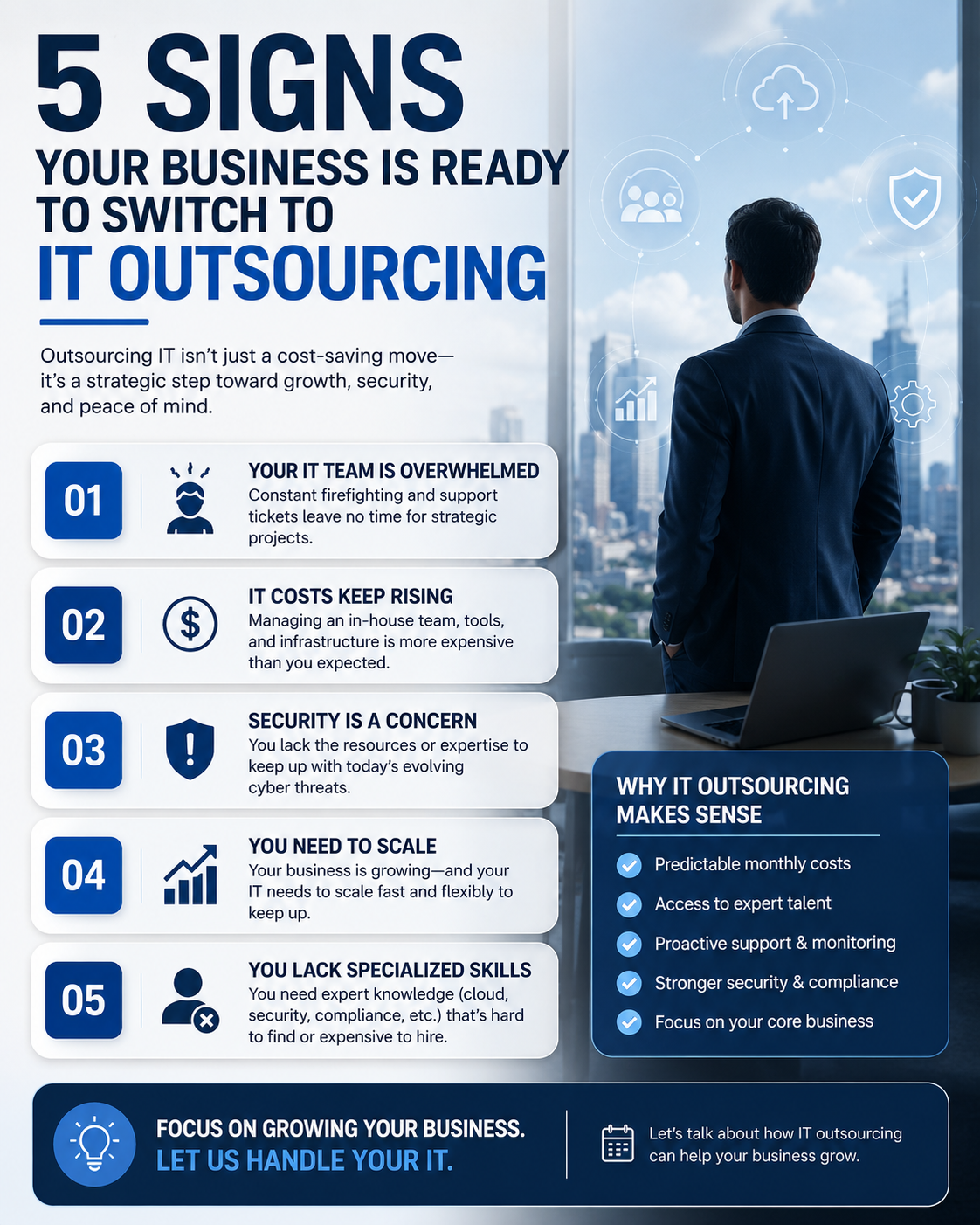 5 Signs Your Business Is Ready to Switch to IT Outsourcing