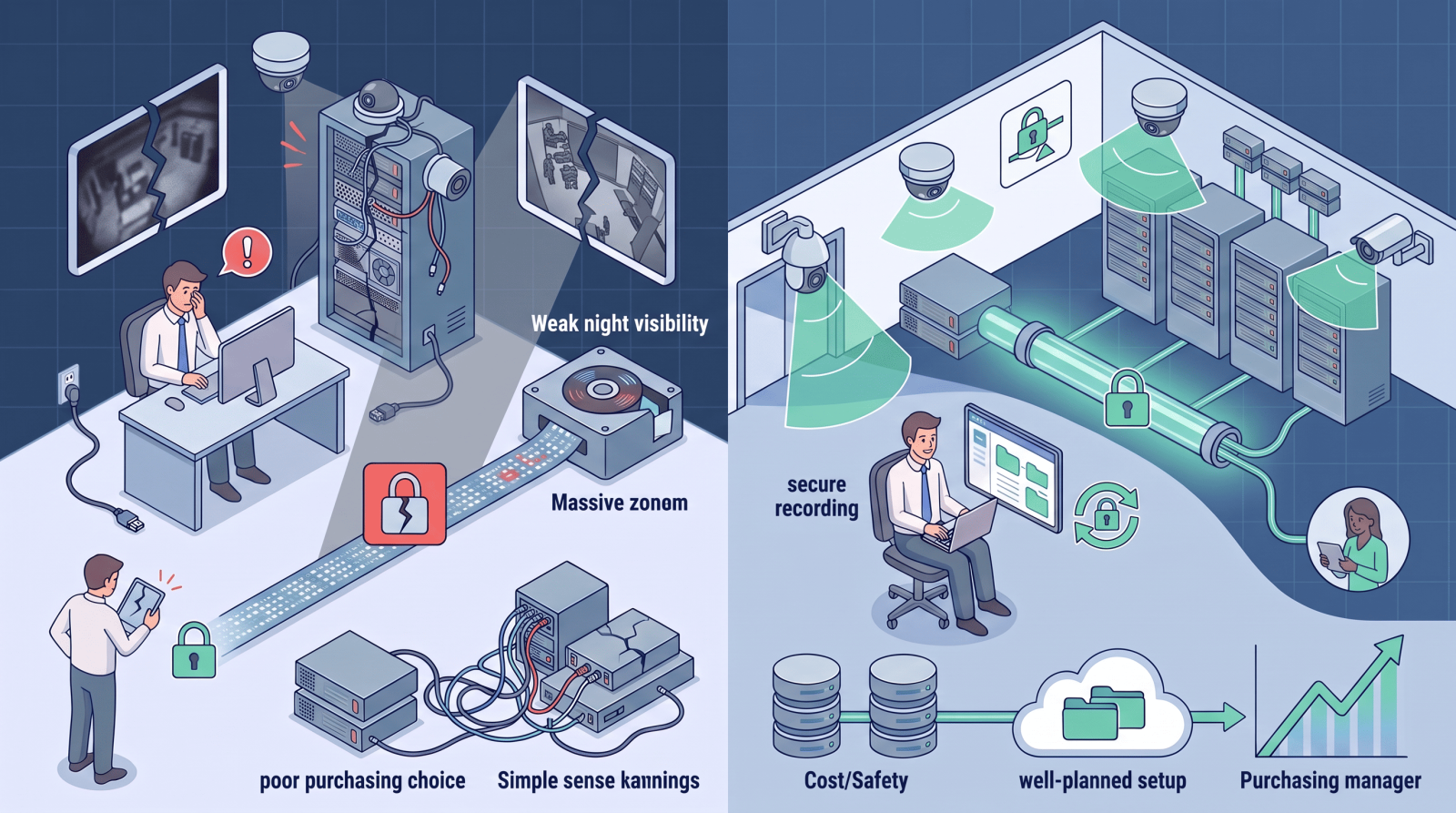 How to Choose CCTV Cameras for Your Factory or Office Without Overspending